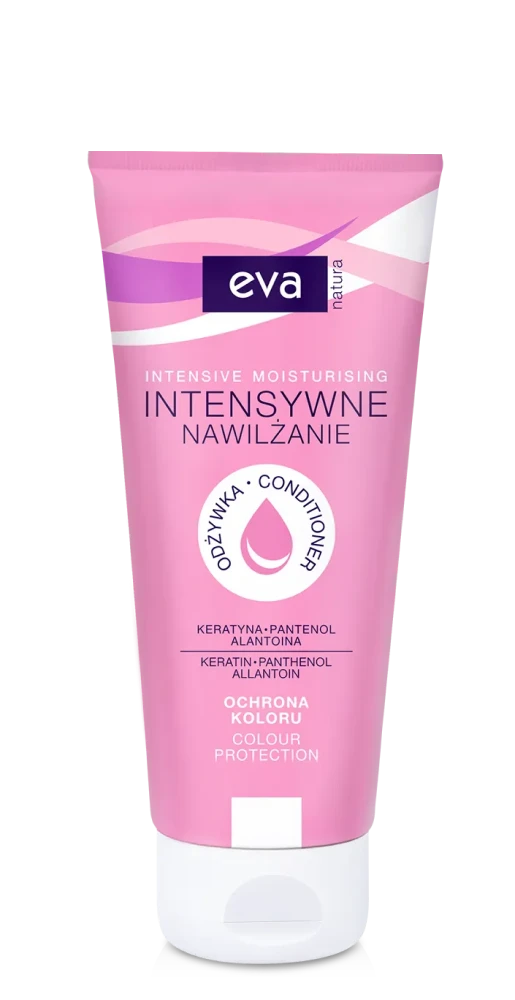 EVA NATURA INTENSYWNE NAWILŻANIE Odżywka do włosów - Ochrona koloru